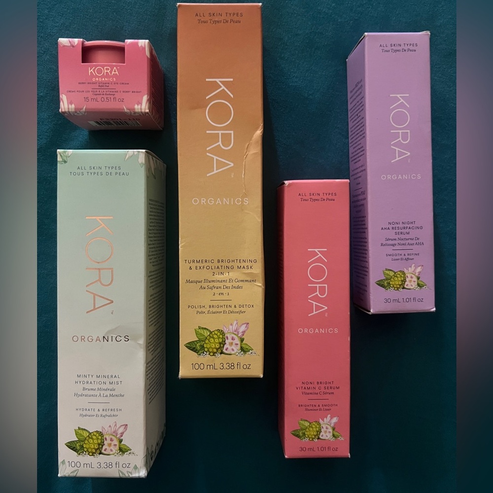 KORA ORGANICS SKINCARE BUNDLE DEAL!!! Crazy price!!!